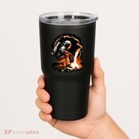Parody Of Astronaut Becoming A Welder In Space Tumbler thumb 2