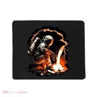 Parody Of Astronaut Becoming A Welder In Space Mousepad thumb 0