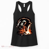Parody Of Astronaut Becoming A Welder In Space Women's Tank Top thumb 0