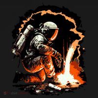 Parody Of Astronaut Becoming A Welder In Space Women's Tank Top thumb 5
