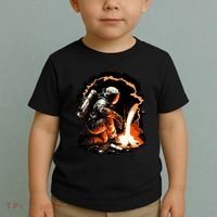 Parody Of Astronaut Becoming A Welder In Space Toddler T-Shirt thumb 2