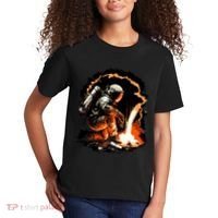 Parody Of Astronaut Becoming A Welder In Space Kids T-Shirt thumb 2
