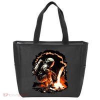 Parody Of Astronaut Becoming A Welder In Space Tote Bag thumb 0