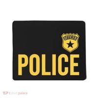 Police Officer Badge Police Uniform Officer Costume Mousepad thumb 0