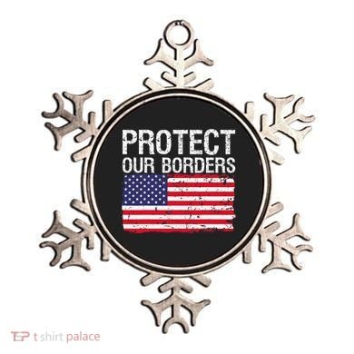Protect Our Borders Law Enforcement Legal Immigration Ornament