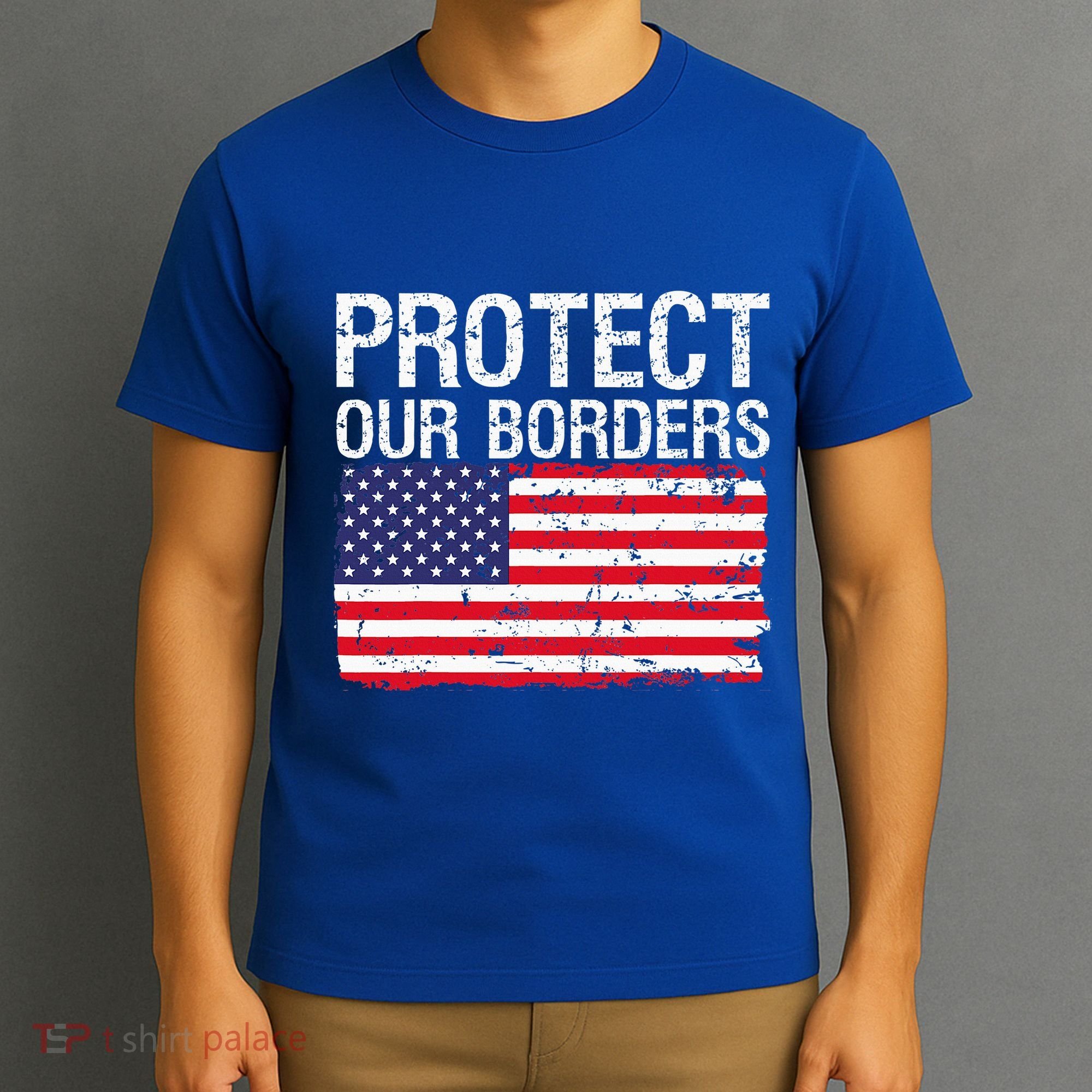 Protect Our Borders Law Enforcement Legal Immigration T-Shirt