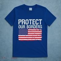 Protect Our Borders Law Enforcement Legal Immigration T-Shirt thumb 5