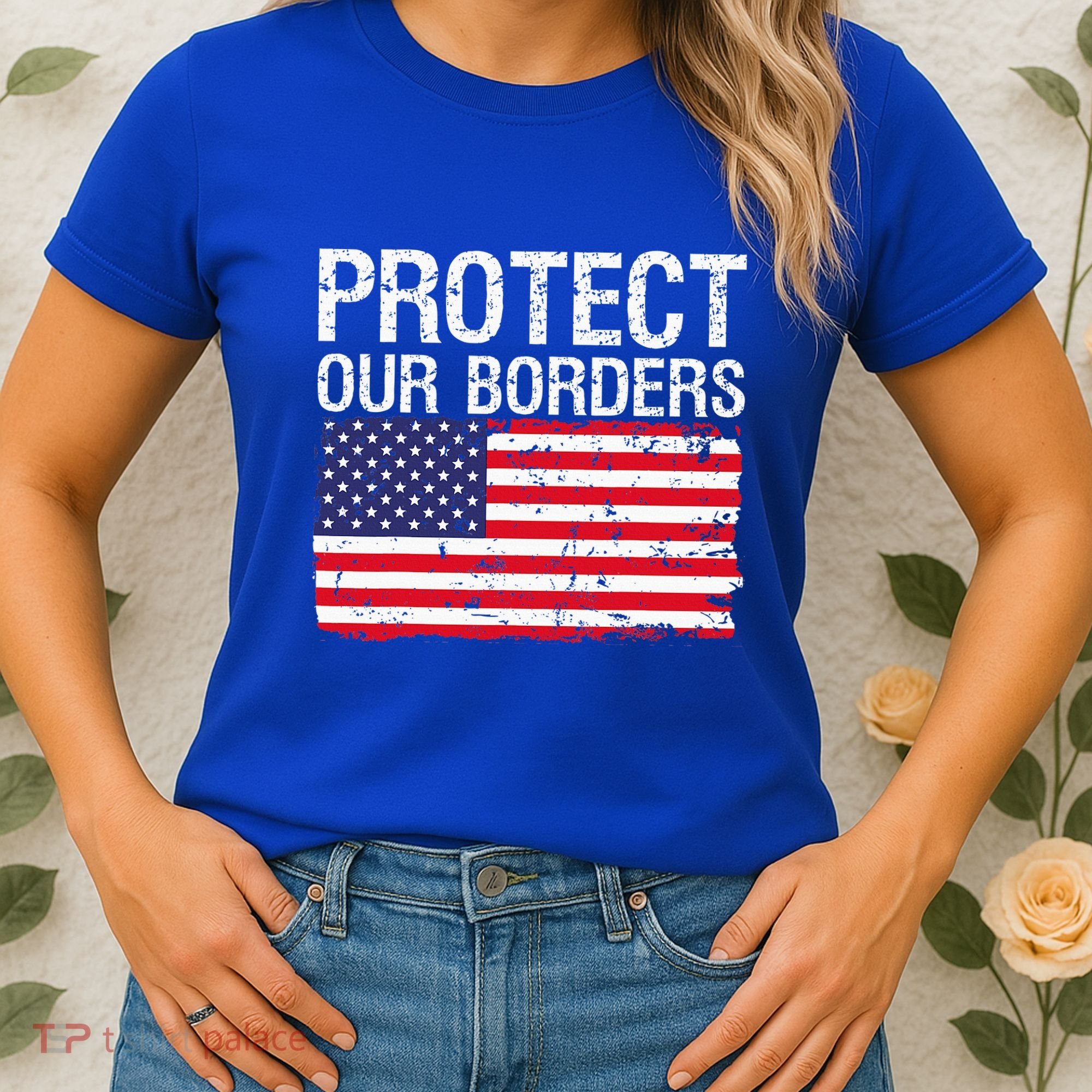 Protect Our Borders Law Enforcement Legal Immigration Women's T-Shirt
