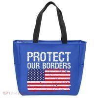Protect Our Borders Law Enforcement Legal Immigration Tote Bag thumb 0