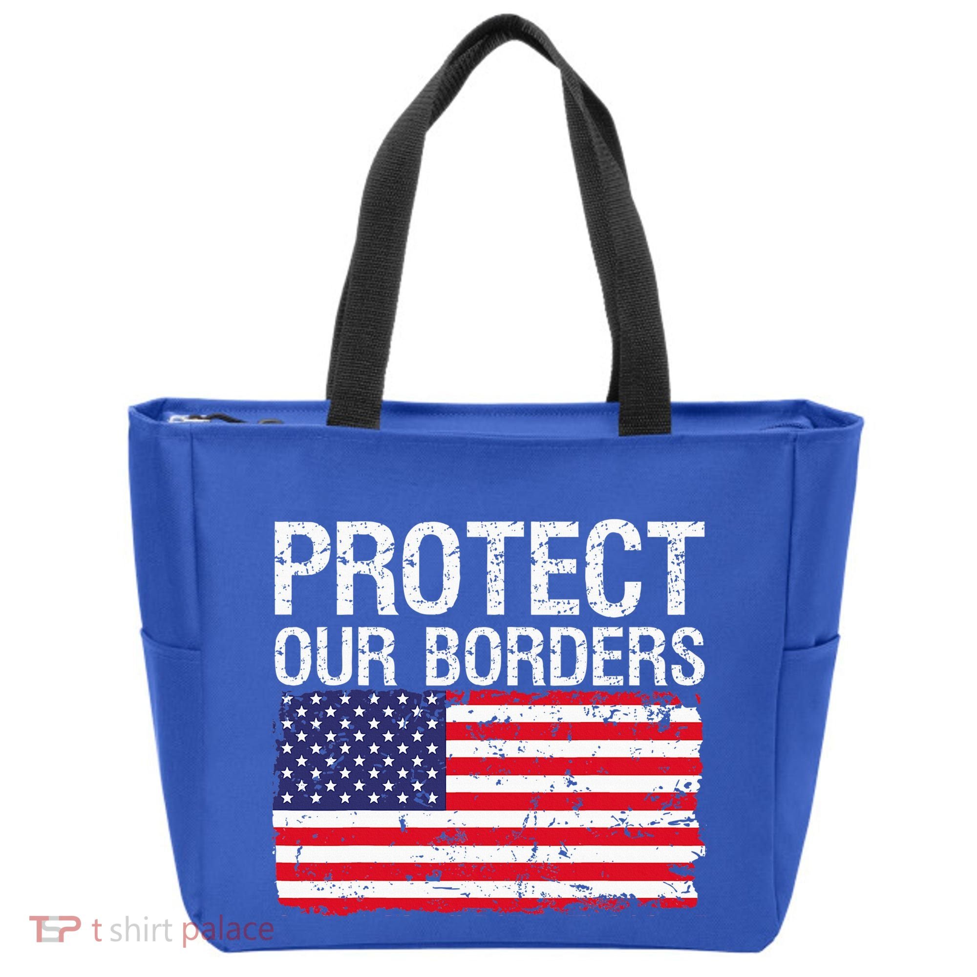 Protect Our Borders Law Enforcement Legal Immigration Tote Bag