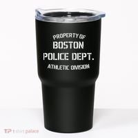Property Of Boston Police Dept Athletic Division Tumbler thumb 0