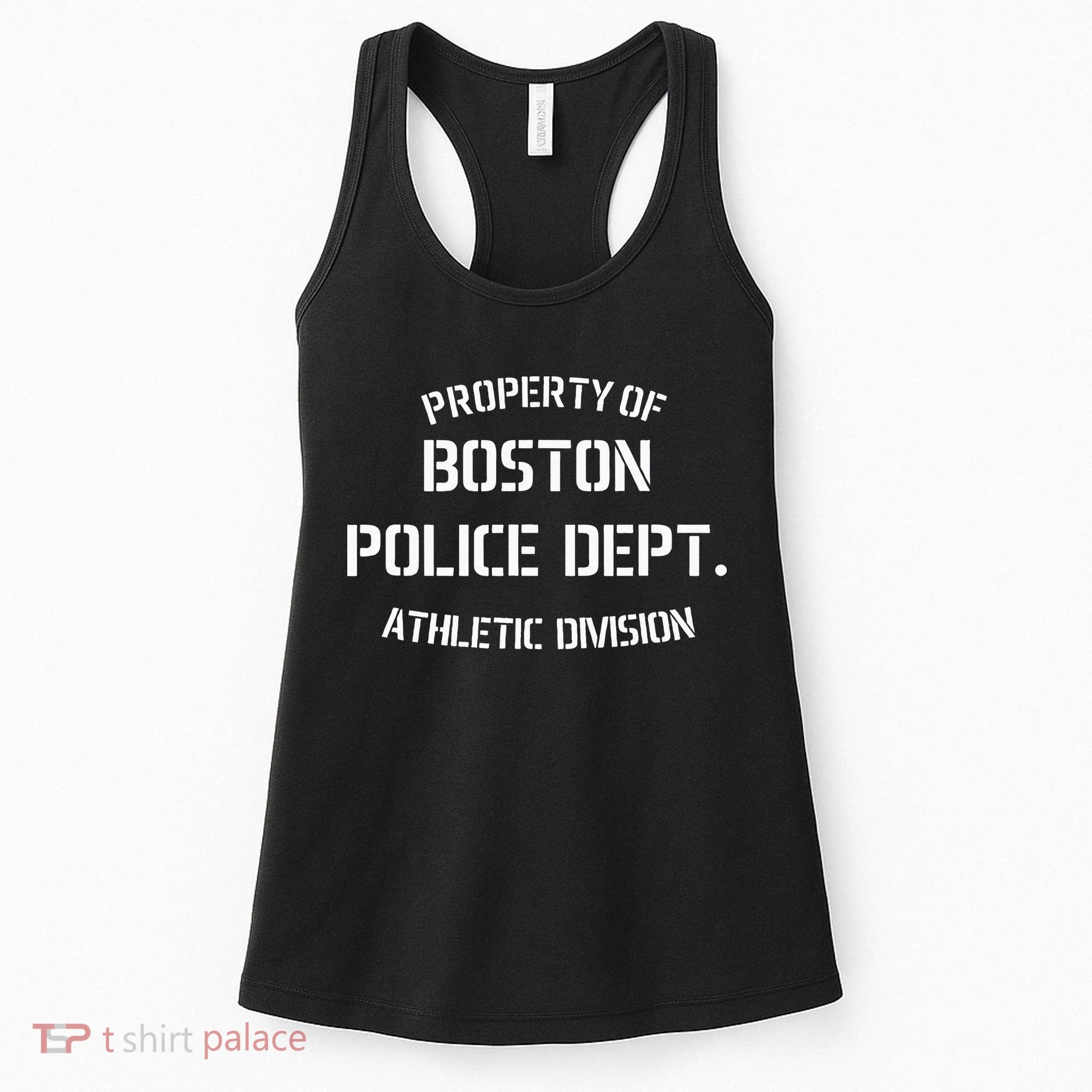 Property Of Boston Police Dept Athletic Division Women's Tank Top