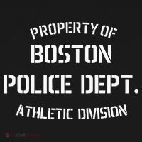 Property Of Boston Police Dept Athletic Division Baby Bodysuit thumb 2