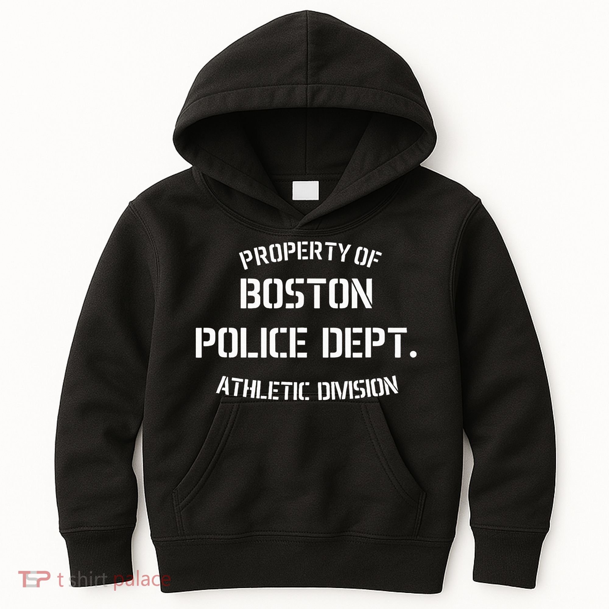 Property Of Boston Police Dept Athletic Division Kids Hoodie