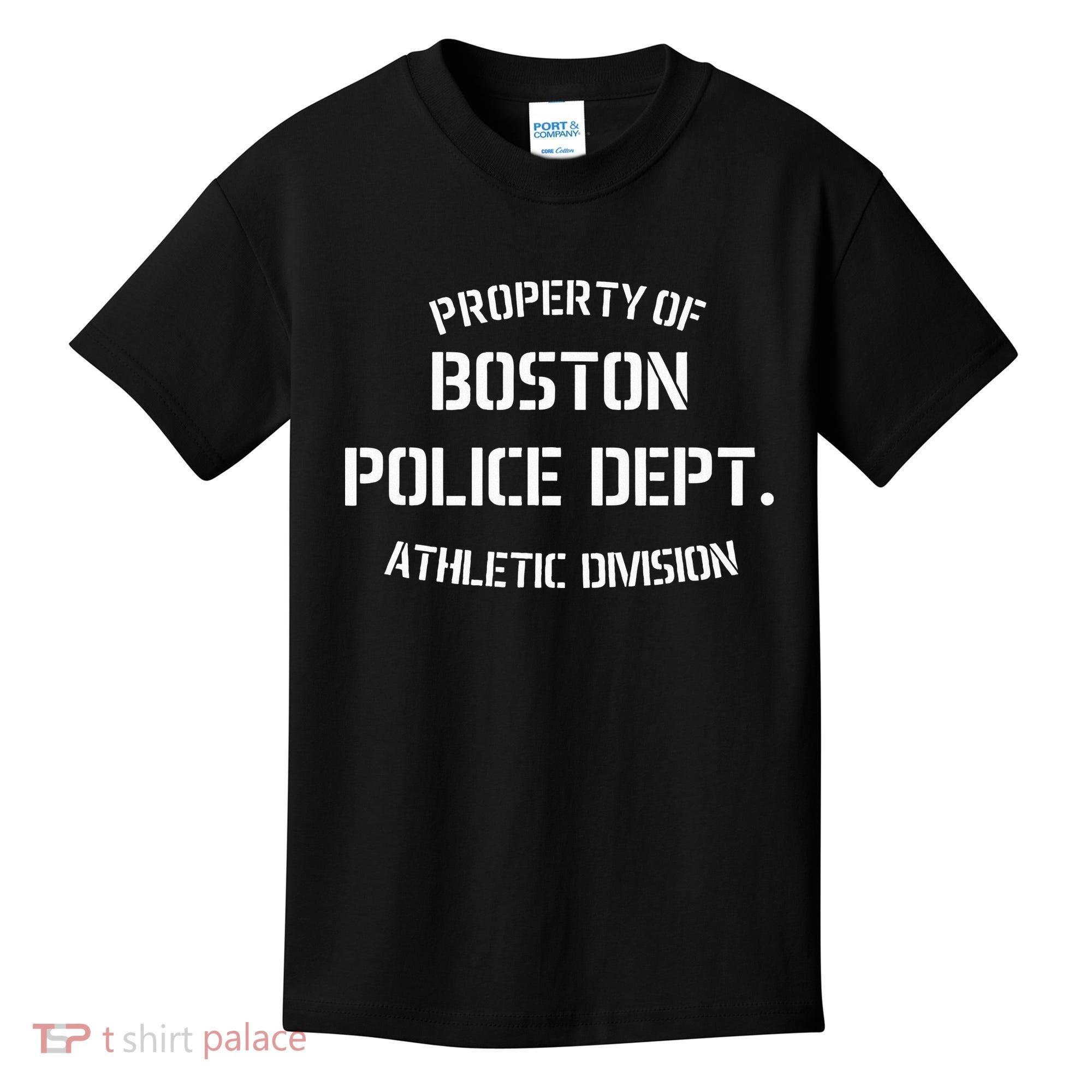 Property Of Boston Police Dept Athletic Division Kids T-Shirt