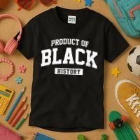 Product Of Black History Kids T-Shirt thumb 3
