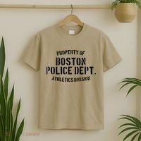 Property Of Boston Rizzoli Athletics Division Police Department Dept Wlw Isles C T-Shirt thumb 2