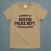 Property Of Boston Rizzoli Athletics Division Police Department Dept Wlw Isles C T-Shirt thumb 5