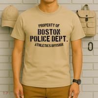 Property Of Boston Rizzoli Athletics Division Police Department Dept Wlw Isles C T-Shirt thumb 6
