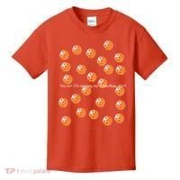 Pickleball Orange Camouflauge Shirt! Kids T-Shirt thumb 0