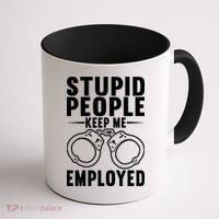 Police Officer Cop Police Policeman Gift Coffee Mug thumb 1