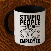 Police Officer Cop Police Policeman Gift Coffee Mug thumb 2