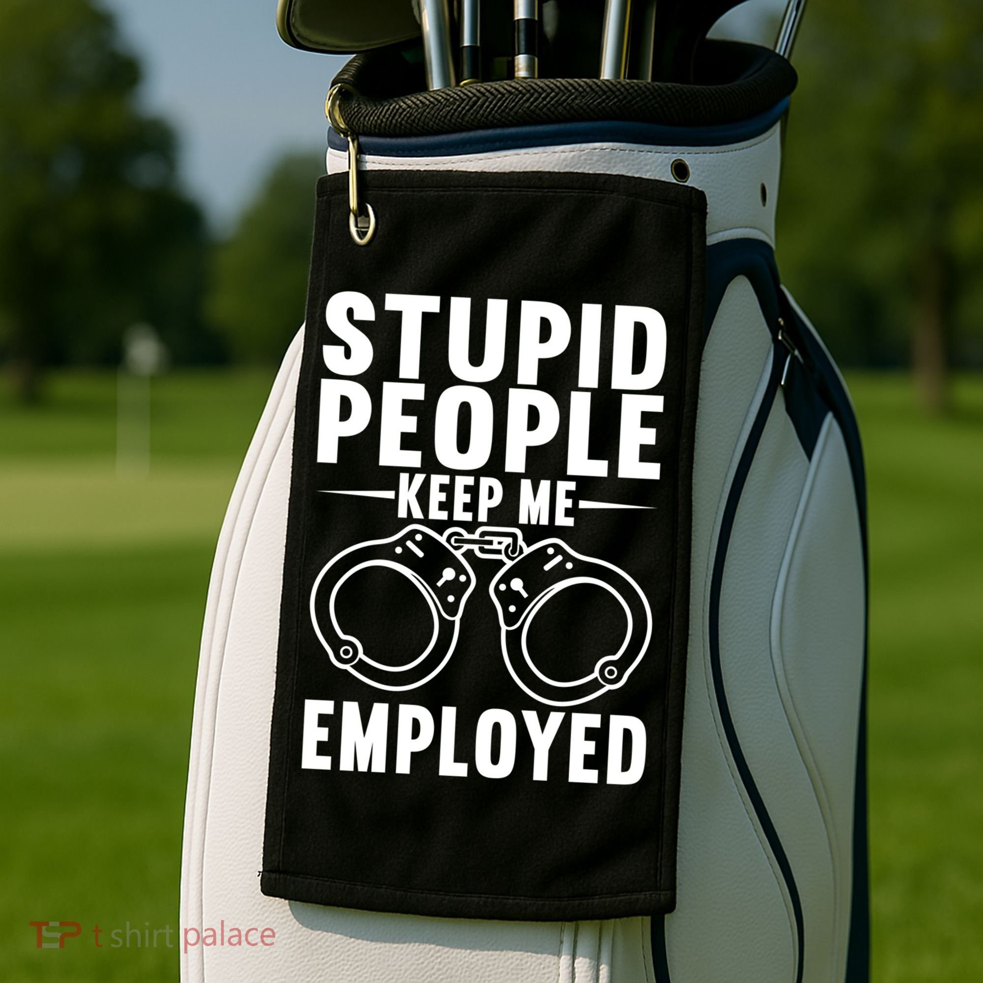 Police Officer Cop Police Policeman Gift Golf Towel