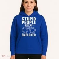 Police Officer Cop Police Policeman Gift Hoodie thumb 5