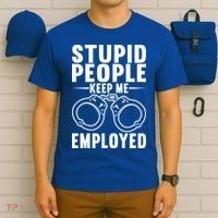 Police Officer Cop Police Policeman Gift T-Shirt thumb 6