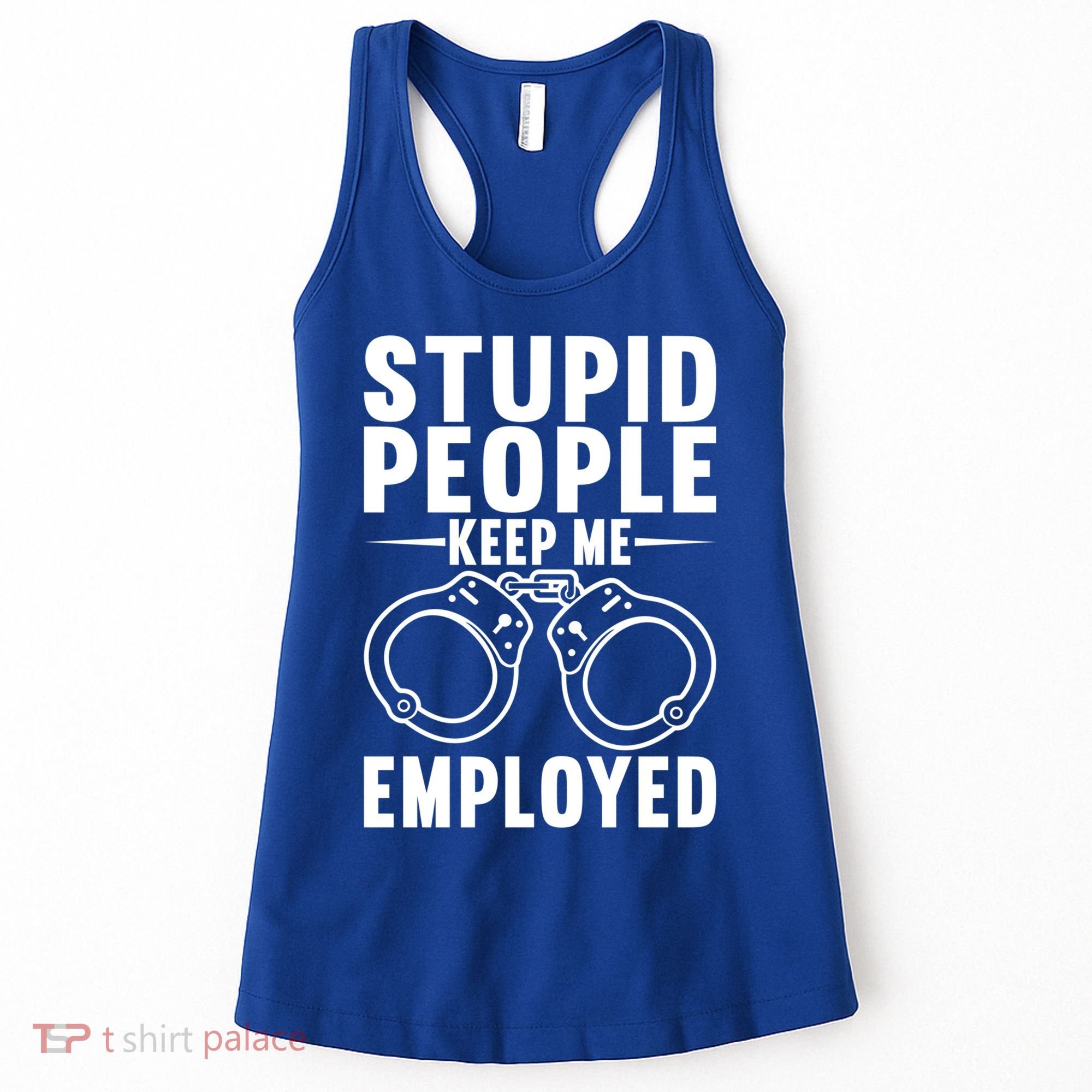 Police Officer Cop Police Policeman Gift Women's Tank Top