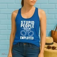 Police Officer Cop Police Policeman Gift Women's Tank Top thumb 2