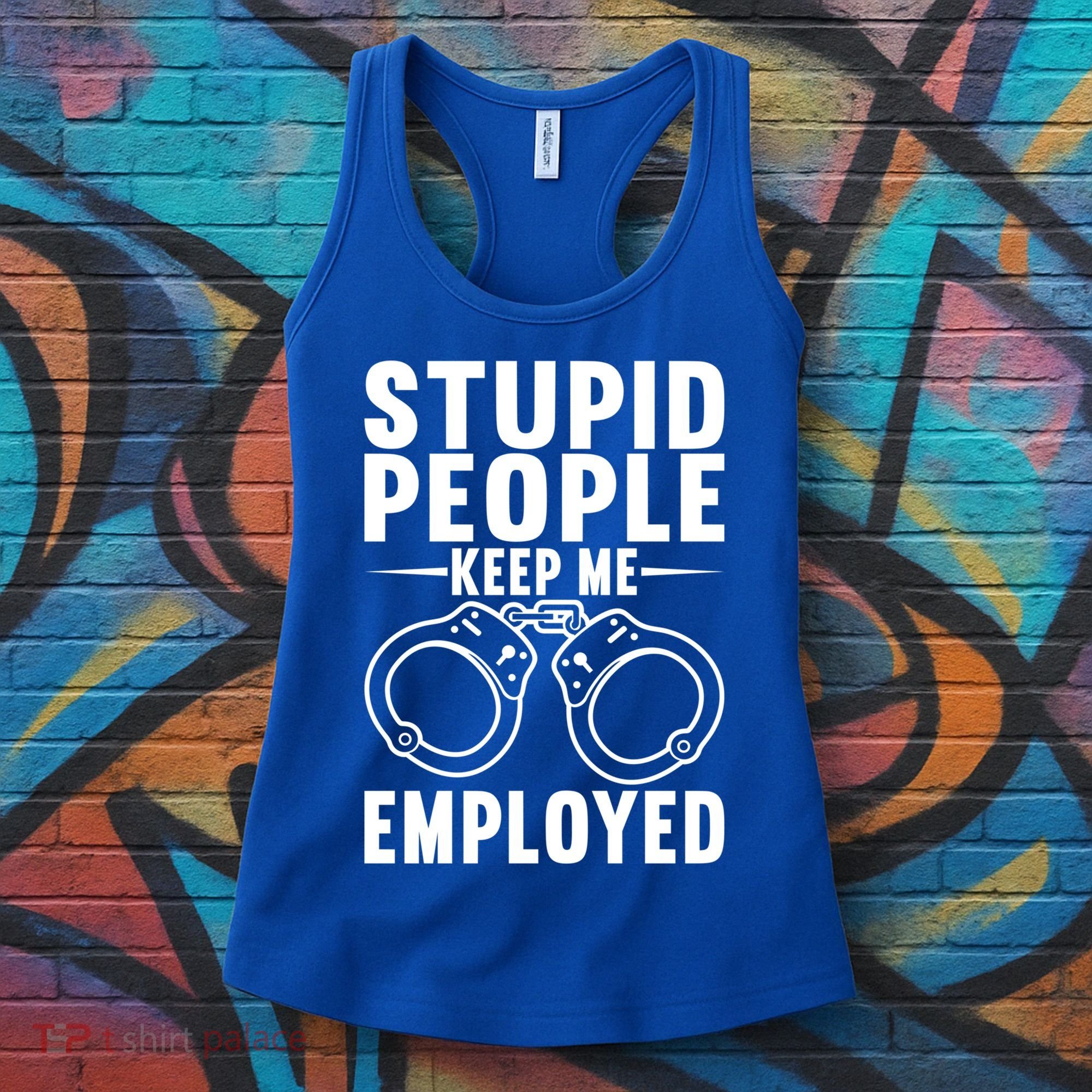 Police Officer Cop Police Policeman Gift Women's Tank Top