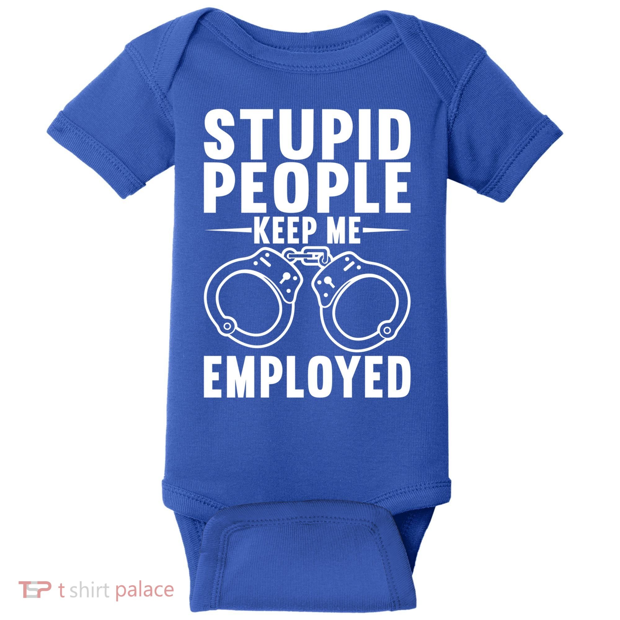Police Officer Cop Police Policeman Gift Baby Bodysuit