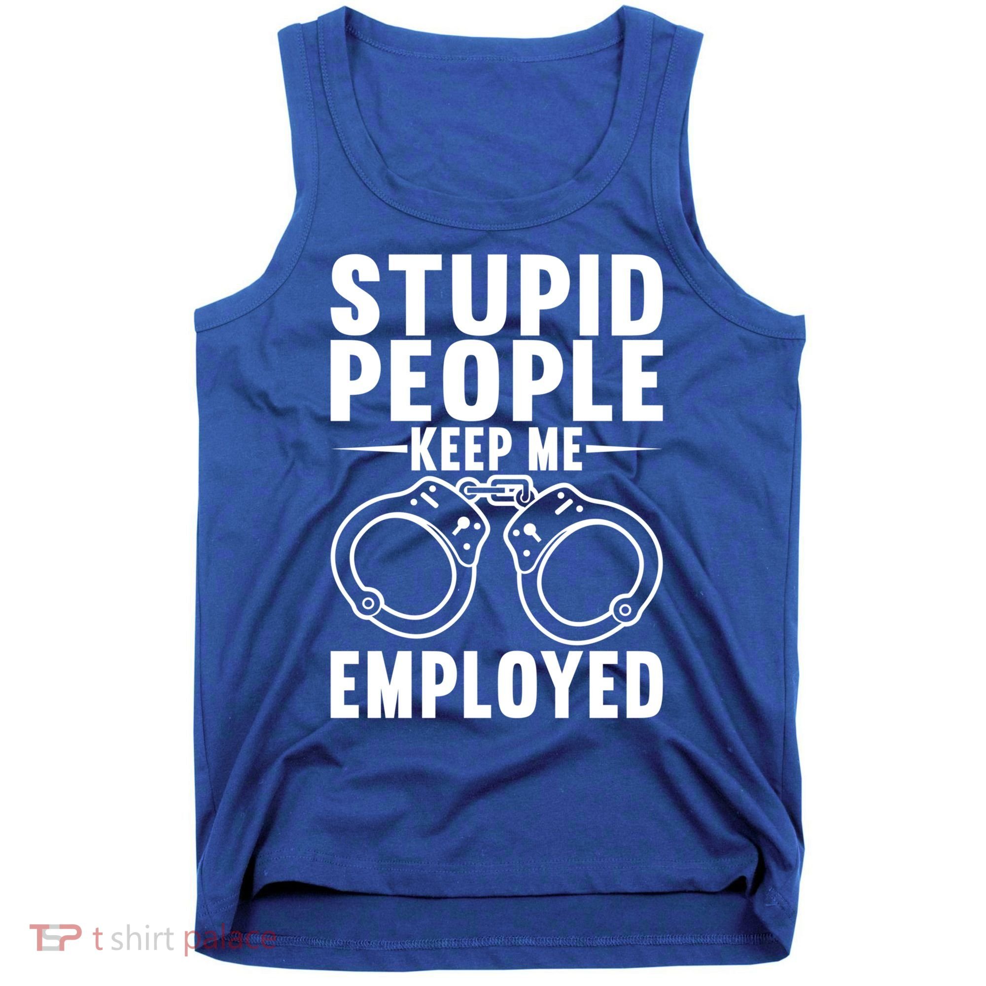 Police Officer Cop Police Policeman Gift Tank Top