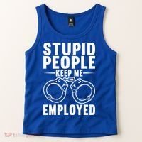 Police Officer Cop Police Policeman Gift Tank Top thumb 2