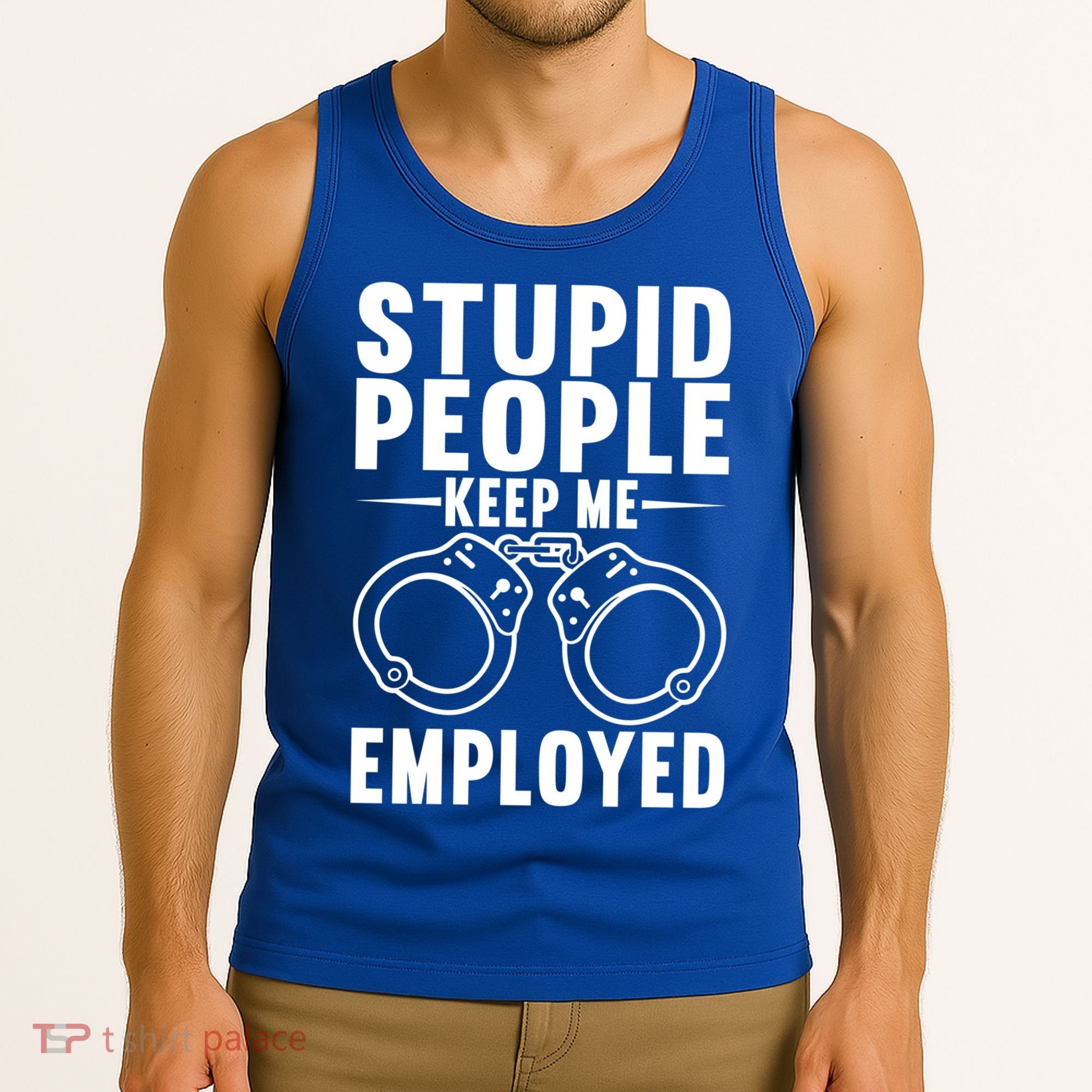 Police Officer Cop Police Policeman Gift Tank Top