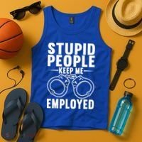 Police Officer Cop Police Policeman Gift Tank Top thumb 4