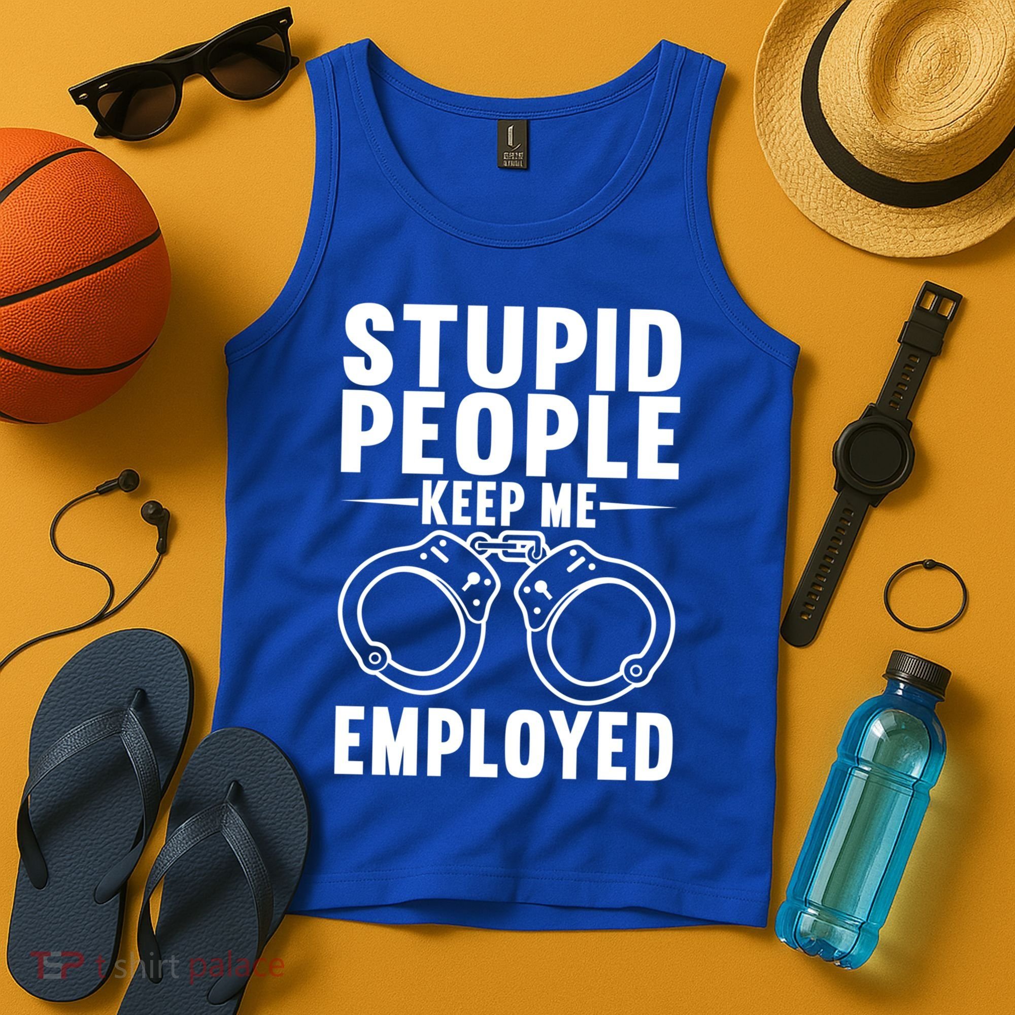 Police Officer Cop Police Policeman Gift Tank Top