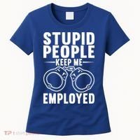 Police Officer Cop Police Policeman Gift Women's T-Shirt thumb 0