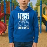 Police Officer Cop Police Policeman Gift Kids Hoodie thumb 2