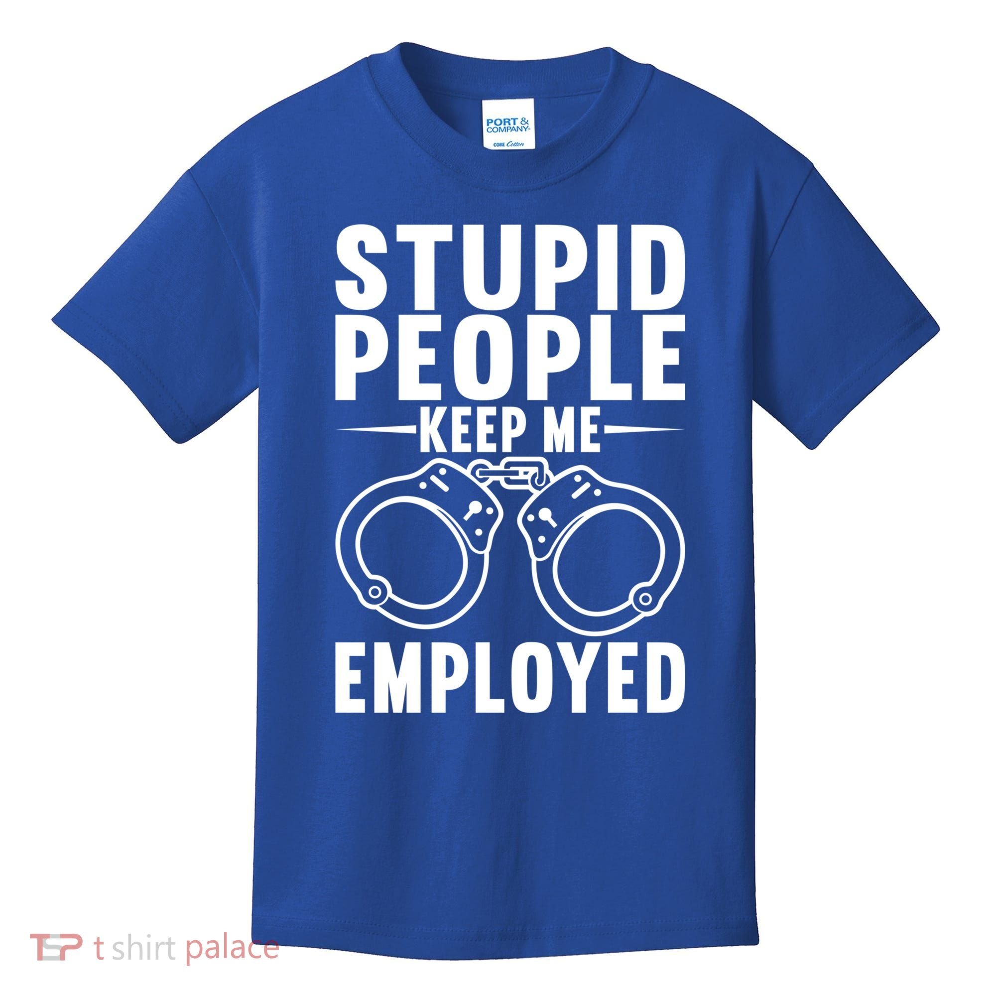 Police Officer Cop Police Policeman Gift Kids T-Shirt