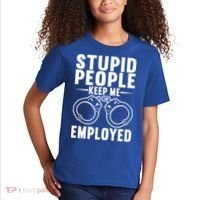 Police Officer Cop Police Policeman Gift Kids T-Shirt thumb 2