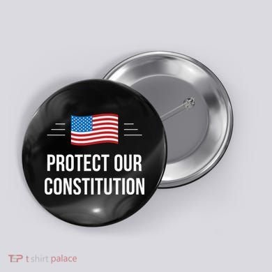 Protect Our Constitution Button