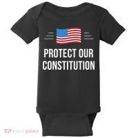 Protect Our Constitution Baby Bodysuit thumb 0