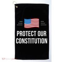 Protect Our Constitution Golf Towel thumb 0