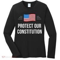 Protect Our Constitution Women's Long Sleeve Shirt thumb 0
