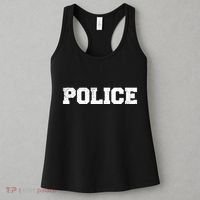 Police Officer Costume Apparel Swat Team Women's Tank Top thumb 3