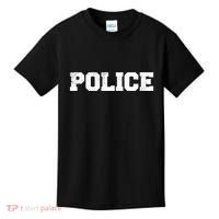 Police Officer Costume Apparel Swat Team Kids T-Shirt thumb 0