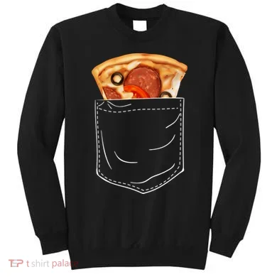 Pocket Pizza Slice Sweatshirt