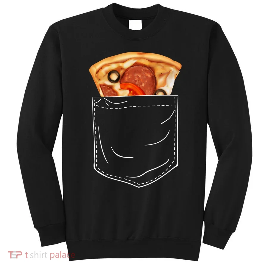 Pocket Pizza Slice Sweatshirt